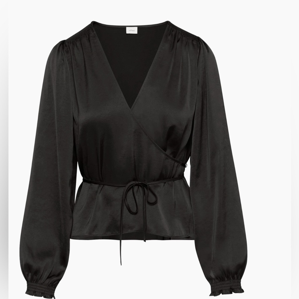 Wilfred satin top from aritzia